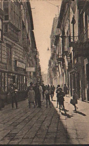 ANTIGUA POSTAL DE MURCIA CALLE PRINCIPE ALFONSO OLD POSTCARD POSTKARTE CC01212 - Bild 1 von 1