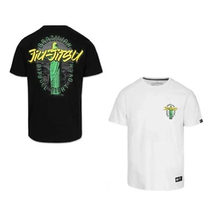 Men's PitBull T-shirt BJJ FIGHT DVSN PitBull West Coast Cotton Training Shirt - Picture 1 of 28