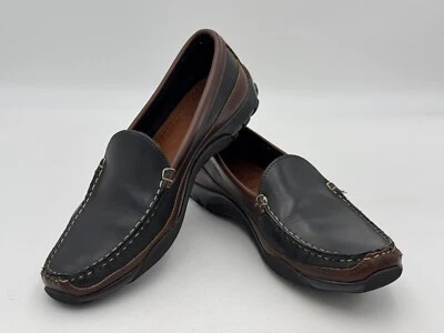 Mocasines de conducción venecianos Allen Edmonds “Boulder” talla 10 D negro/marrón Foto 1 de 4