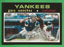2020 Topps Heritage Gary Sanchez #5 - Yankees