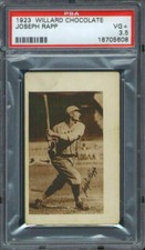 1923 V100 Willard's Chocolate Goldie Rapp PSA 3.5 Philadelphia Phillies