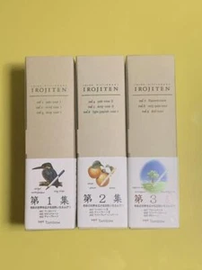 Tombow Colored Pencils Dictionary Irojiten Vol. 1,2,3 Complete Set 90 Color New - Picture 1 of 11