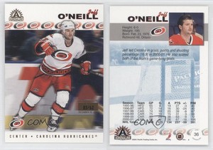 2001-02 Pacific Adrenaline Premiere Date /62 Jeff O'Neill #36
