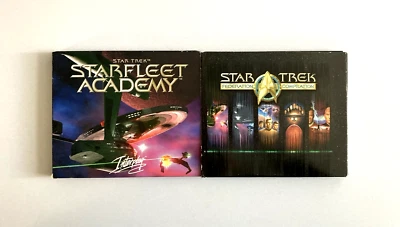 Star Trek Federation Compilation & Starfleet Acad PC CD Interplay [1997] VGC - Image 1 of 4