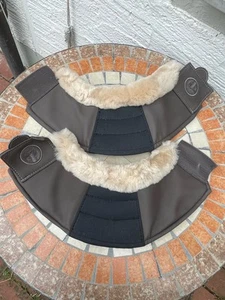 Eskadron Lammfell Hufglocken Arteco Platinum 2015, Größe XL in Brown - Bild 1 von 3