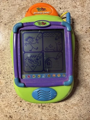 Tableta de dibujo Mattel Pixter 2001 sistema de juego de juguete Stylus Pixter obras de arte de acción Foto 1 de 4