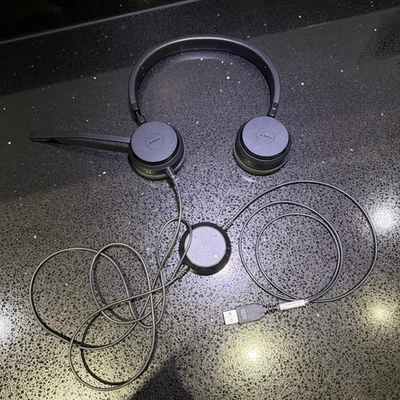 Jabra GN HSC016 On-Ear Headband Headset Black, USB with Volume Control - Image 1 of 4