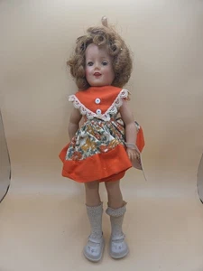 Muñeca Shirley Temple Ideal ST-12-N Años 50 De Colección con Ojos Dormidos Dientes de Pelo Enraizado - Imagen 1 de 10