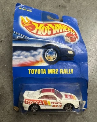 Hot Wheels TOYOTA MR2 RALLY - 1990 BLUE CARD International No # (US #122) 5669 - Image 1 of 4