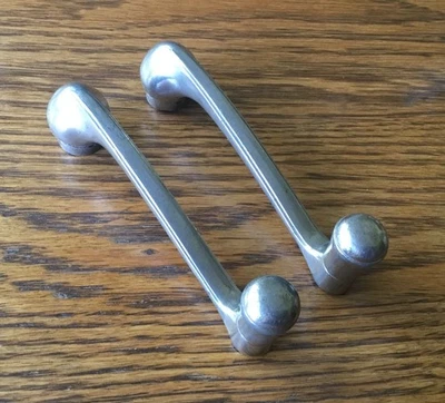 Manijas de manivela de ventana Ford años 30 interior de colección- Foto 1 de 4