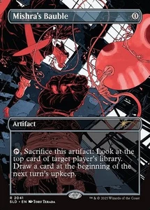 Mishra's Bauble MTG Secret Lair Ultimate Pencil Rare Foil NM x1 - Magic Card - Picture 1 of 1
