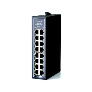 WIWAV WDH-16GT-DC 10/100/1000Mbps 16-Port Gigabit Industrial Ethernet Switch wit - Picture 1 of 4