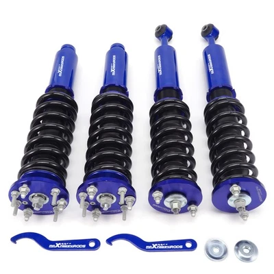 Kit de suspensión de amortiguadores Coilovers para Honda Accord 03-07 y Acura TL Type-S 2004-08 Foto 1 de 4