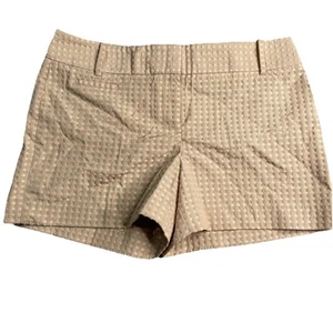 Nuevo con etiquetas Pantalones Cortos Ann Taylor Loft Para Mujer’s 8 Beige Rosa Lunares Chino Verano Genial - Imagen 1 de 11