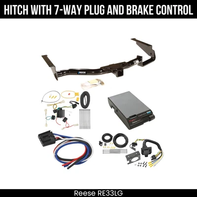 Hitch Tow PKG+ Brake Control For 04-06 Lexus RX330 07-09 RX350 33075 2" Receiver - Image 1 of 4