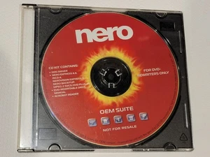 Nero Burning OEM Suite Software CD Disc DVD Rewriters, NO Product Key - Picture 1 of 1