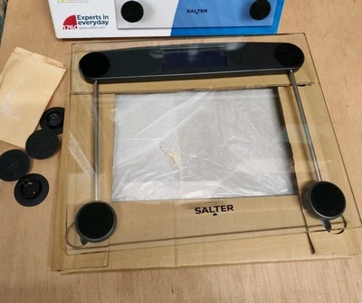 Báscula de baño digital electrónica de vidrio Salter 9208 BK3R 180 kg Foto 1 de 4