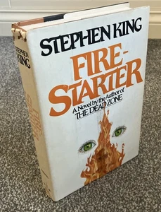 Fire-starter Stephen King BCA 1st Edition 1980 Hardback Dust Jacket Viking USA - Picture 1 of 23