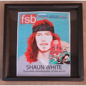 Shaun White Firmato Autografato Stride Gum Pack 2012 Shadow Box NO COA - Foto 1 di 7