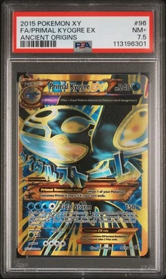 Population 1!!! PSA 7.5 Primal Kyogre EX 96/98 XY - Ancient Origins English - Image 1 of 2