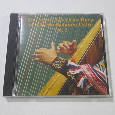Alfredo Rolando Ortiz South American Harp Vol 2 CD Arpa Suramericana Vintage 80s Foto 1 de 4