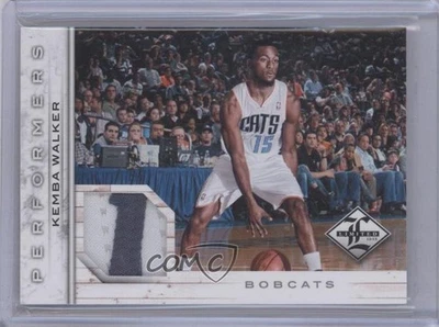 2012-13 Limited Performers Materials Prime /10 Kemba Walker #28 Rookie RC - Image 1 of 2