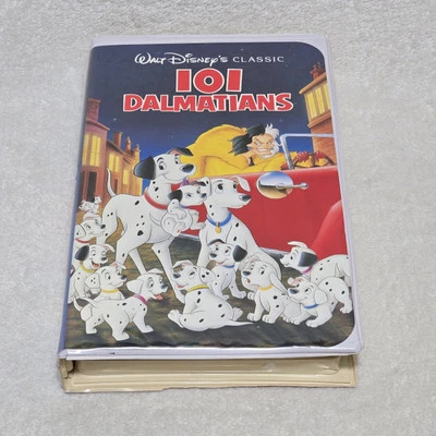 Walt Disney Classic 101 Dalmatians VHS Black Diamond Video Tape - Image 1 of 4