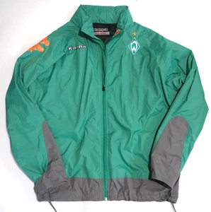 Kappa Mens 2006-2007 Werder Berman Kappa Hooded Rain Jacket Mens Size 2XL Green - Picture 1 of 9