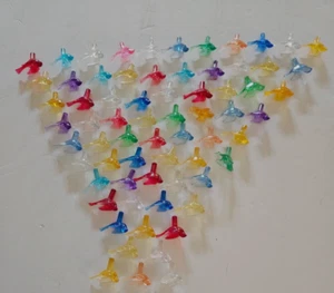 Lot 65+Plastic Birds Ceramic Christmas Tree MultiColor - Picture 1 of 3