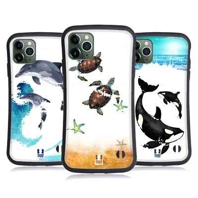 FUNDA HÍBRIDA HEAD CASE DESIGNS ANIMALES MARINOS PARA TELÉFONOS APPLE iPHONES Foto 1 de 4