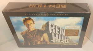 Ben-Hur Limited Edition 50th Anniversary 5 Disc DVD Set + Books-NEW-Box S&H - Bild 1 von 11