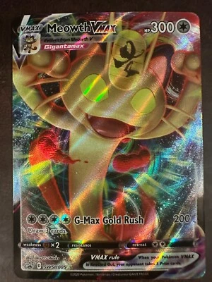 Meowth VMAX SWSH005 SWSH: Sword & Shield Promo Cards Holo - Image 1 of 3