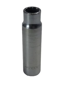 Matco Tools CD162 1/2" SAE Deep Socket 1/2" Drive 12 Point Chrome - Foto 1 di 6