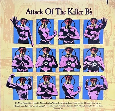 Attack Of Killer B's, Vol.1 Vinyl LP Record Album Ramones / Blasters / VG+ 1983 - Image 1 of 4