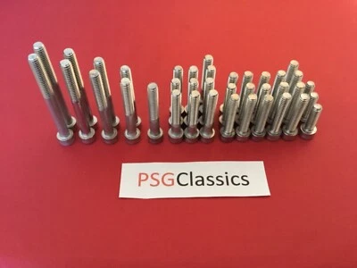 Juego de pernos de cubiertas de motor de acero inoxidable Suzuki GSXR600 GSXR750 SRAD Foto 1 de 4