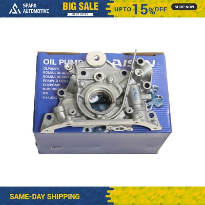 AISIN Oil Pump w/o Sensor Port Fit 93-95 Toyota Corolla Geo Prizm 1.8L 7AFE - Image 1 of 4