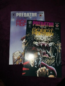 Predator VS MAGN VS Robot Fighter #1 & #2, complete  by Dark Horse comic book  - Picture 1 of 5