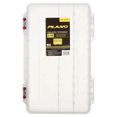Caja organizadora transparente grande Stowaway Plano ProLatch, grande, transparente Foto 1 de 4