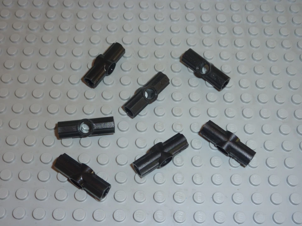 7x Lego Technic Black Connector ref 32034/set 8466 8435 8455 8479 8446 8258 8415 - Photo 1/1