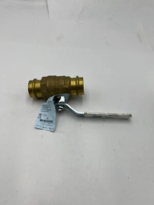 FNW 1" PUERTO COMPLETO FORJADO LATÓN VÁLVULA BOLA FNWX432G Foto 1 de 4