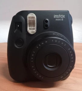Fujifilm Instax mini 8 Instant Film Camera Black For Parts Not Working ! - Picture 1 of 7