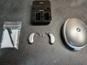 Signia Motion 2 NX Charge&GO miniBTE hearing aids Wireless App control+Charger - Picture 1 of 1