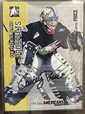 2005-06 ITG Heroes and Prospects Auto Carey Price ROOKIE AUTO HGA-9 RARE.