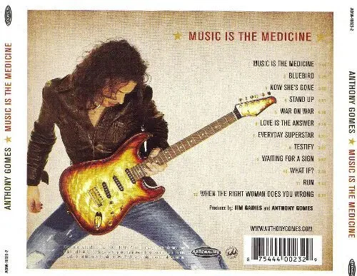 CD Anthony Gomes Music Is The Medicine Ruf Records - Bild 1 von 1