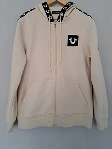 Men's True Religion Full Zip Taping Hoodie. Size M. Pit to Pit: 22" - Picture 1 of 8
