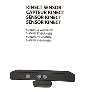 Xbox 360 Kinect Sensor 2010 (Manual Only) (J1) - Picture 1 of 3