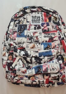 TOKYO GHOUL ANIME MANGA COMIC STYLE BACKPACK (BRAND NEW) - Picture 1 of 4