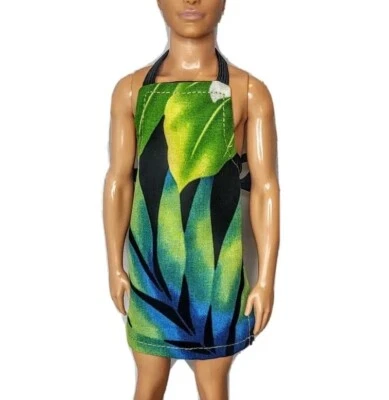 #6 Фартук гавайский Luau вечеринки ручной работы одежды подходит моды кукла 11,5 «12» 1/6 - Изображение 1 из 2