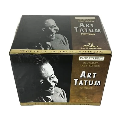 Art Tatum Portrait Gold Edition 10 Disc Jazz CD Box Set NEW and Sealed - Image 1 of 4