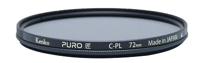 Kenko Puro Wide Angle Slim Ring 72mm multi-Coated Circular Polarizer filter - Image 1 of 2